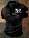 Eagle America 250th United States Polo Shirt Patriotic Merch Gift For Proud Americans - Otakuforge