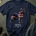 French Bulldog Iron And Stripes Shirt Independence Day Apparel Gift For Dog Lovers - Otakuforge