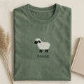 Christian Psalm 23 Lamb T-shirt Minimalist Clothing Gift For Faith Believers - Otakuforge