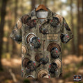 Turkey Hunting Hawaiian Shirt Every Bird Matters Aloha Shirt Gift For Husbands - Otakuforge