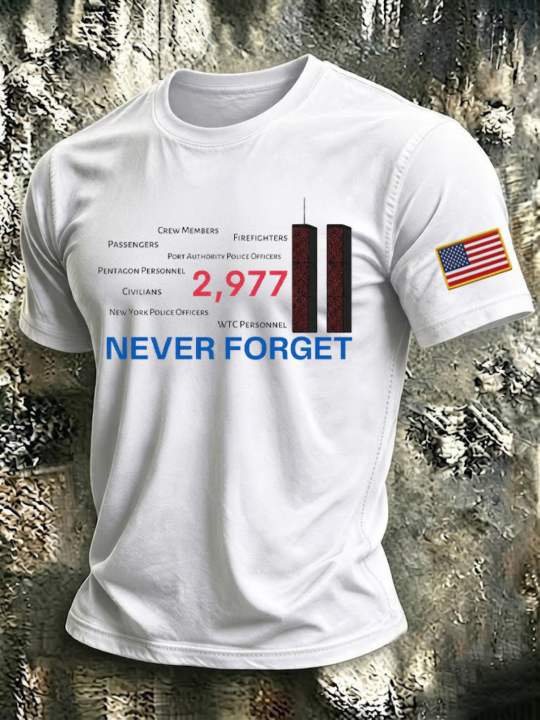 Never Forget T-Shirt Crew Members Merch Useful Gift Ideas For Husband - Otakuforge
