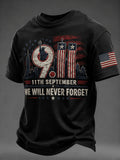 11th September We Will Never Forget T-Shirt 9 11 Twin Towers Statue Of Liberty Merch Fan Gift - Otakuforge