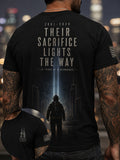 2001-2026 Their Sacrifice Lights The Way T-Shirt 25 Years Of Remembrance Merch Patriotic Gifts - Otakuforge