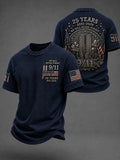 We Will Never Forget 9 11 T-Shirt 25 Years 2001-2026 Twin Towers American Merch Gift - Otakuforge