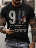 9 11 25th Anniversary We Will Never Forget T-Shirt 9 11 2001 Remember Honor Unite Merch - Otakuforge