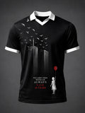 We Carry Them With US Always V-Neck Jersey 9-11-01 25 Years Twin Towers Merch Unique Gift - Otakuforge