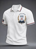 United In Memory 9 11 25 Years 2001-2026 Polo Shirt Twin Towers American Merch Patriotic Gifts - Otakuforge