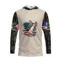 American Flag Mallard Duck Hunting Camo Hoodie Hunting Season Hoodie Hunters Gift Ideas - Otakuforge
