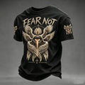 Angel Seraphim Fear Not Graphic T-Shirt Faith Based Shirt Best Gifts For Christ - Otakuforge