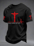 Jesus Save My Life T-Shirt Jesus Apparel Christian Inspired Clothing Christian Presents - Otakuforge