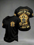 Army Of God Christian Knight T-Shirt Christian Themed Clothing Christian Gift Ideas - Otakuforge