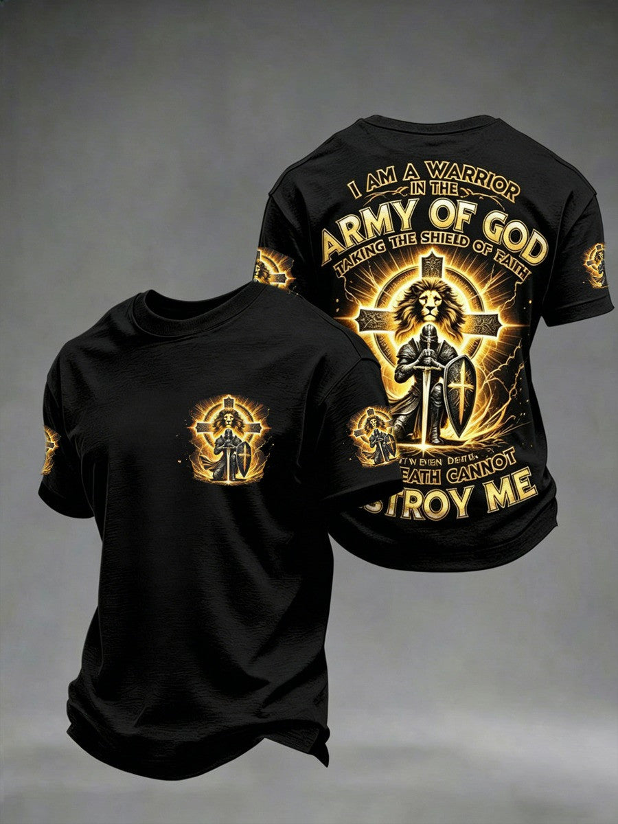 Army Of God Christian Knight T-Shirt Christian Themed Clothing Christian Gift Ideas - Otakuforge
