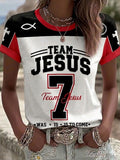 Team Jesus T-Shirt Christian Faith Apparel Christian Clothing Religious Inspired Gifts - Otakuforge