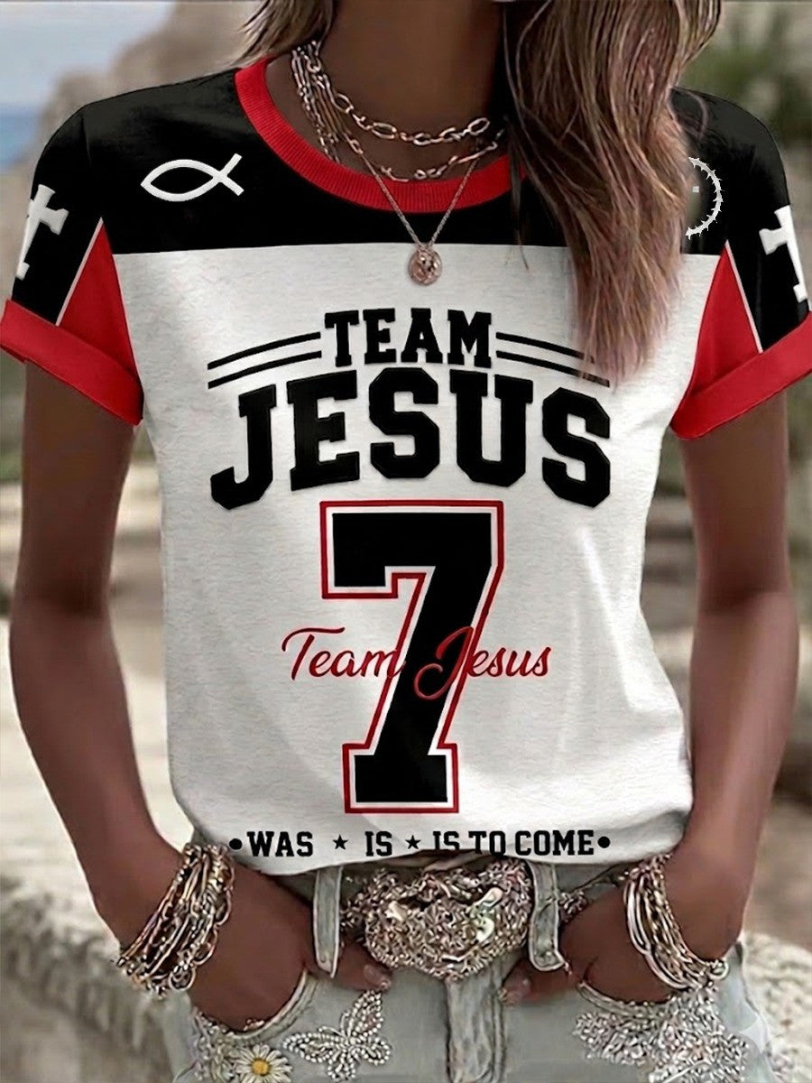 Team Jesus T-Shirt Christian Faith Apparel Christian Clothing Religious Inspired Gifts - Otakuforge