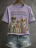 My Give A Damn Is Broken Life's Too Short To Pretend T-Shirt Unique Gift for Pet Mom - Otakuforge
