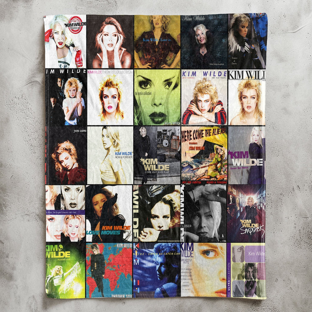 Kim Wilde Sherpa Blanket A Retro Pop Dream for True ’80s Fans