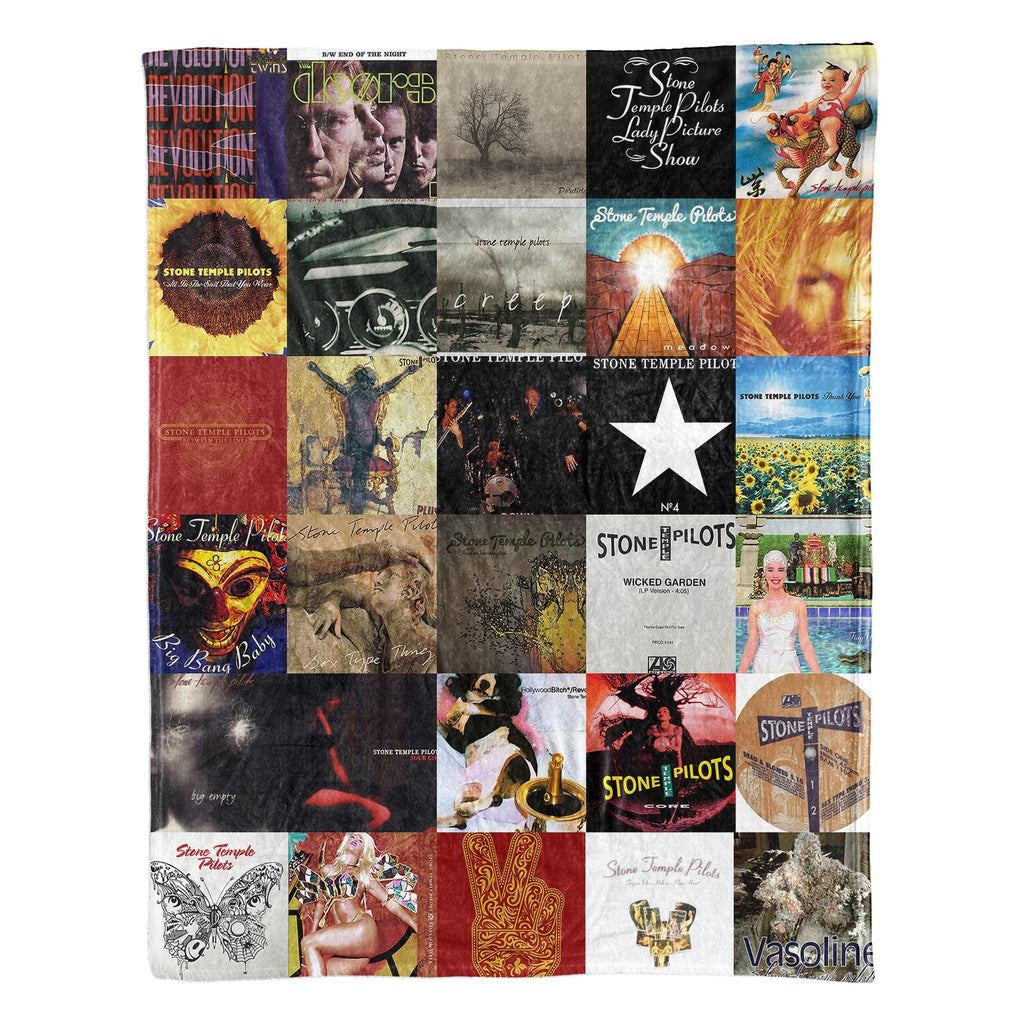 Stone Temple Pilots Sherpa Blanket A Grunge-Era Tribute for True Fans