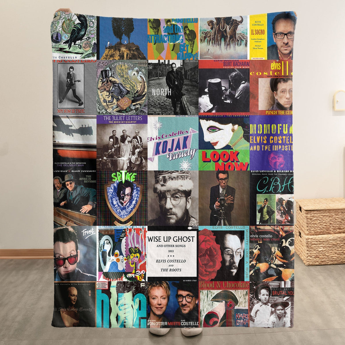 Elvis Costello Sherpa Blanket A Timeless Journey Through His Iconic Eras