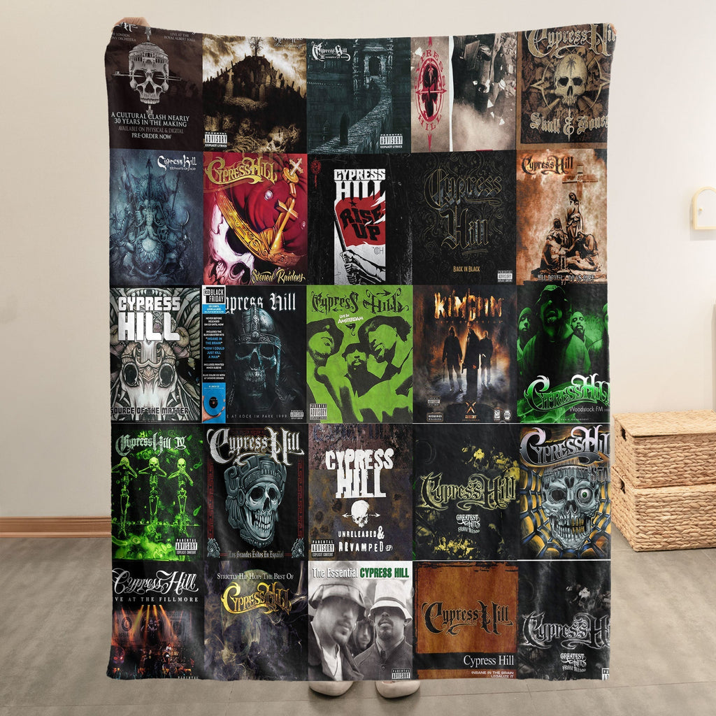 Cypress Hill Sherpa Blanket A Hardcore Tribute for True Legends Fans
