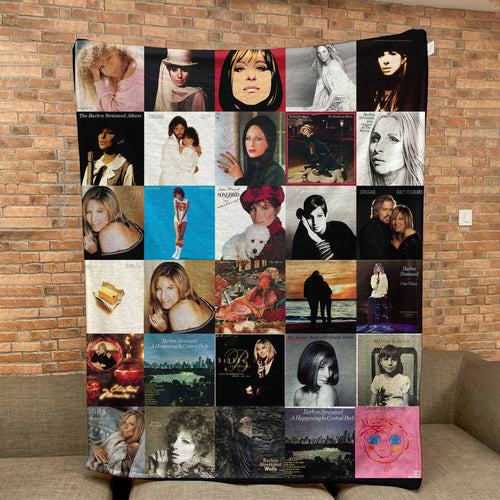 Barbra Streisand Sherpa Blanket A Warm Tribute to a Timeless Icon