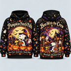 Snoopy Pumpkin Patch Pals Moonlight Mischief Halloween Hoodie NTT