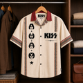 KISS Luxury Design Hawaiian Shirt Hard Rock Inspired Hawaiian Shirt