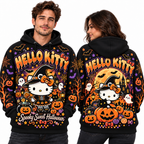 Hello Kitty Spooky Sweet Halloween Pumpkin Witch Hoodie NTT