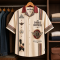 The Doobie Brothers Band Luxury Design Hawaiian Shirt - Mexican Inpsired Hawaiian Shirt White Version