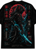 Cyber Ninja Japanese Inspired Graphic Vintage Tee