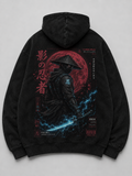 Cyber Ninja Japanese Inspired Oversized Hoodie