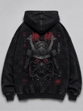 Cyber Samurai Japanese Inspired Oversized Hoodie