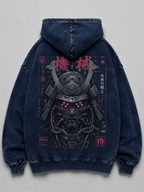 Cyber Samurai Japanese Inspired Oversized Hoodie