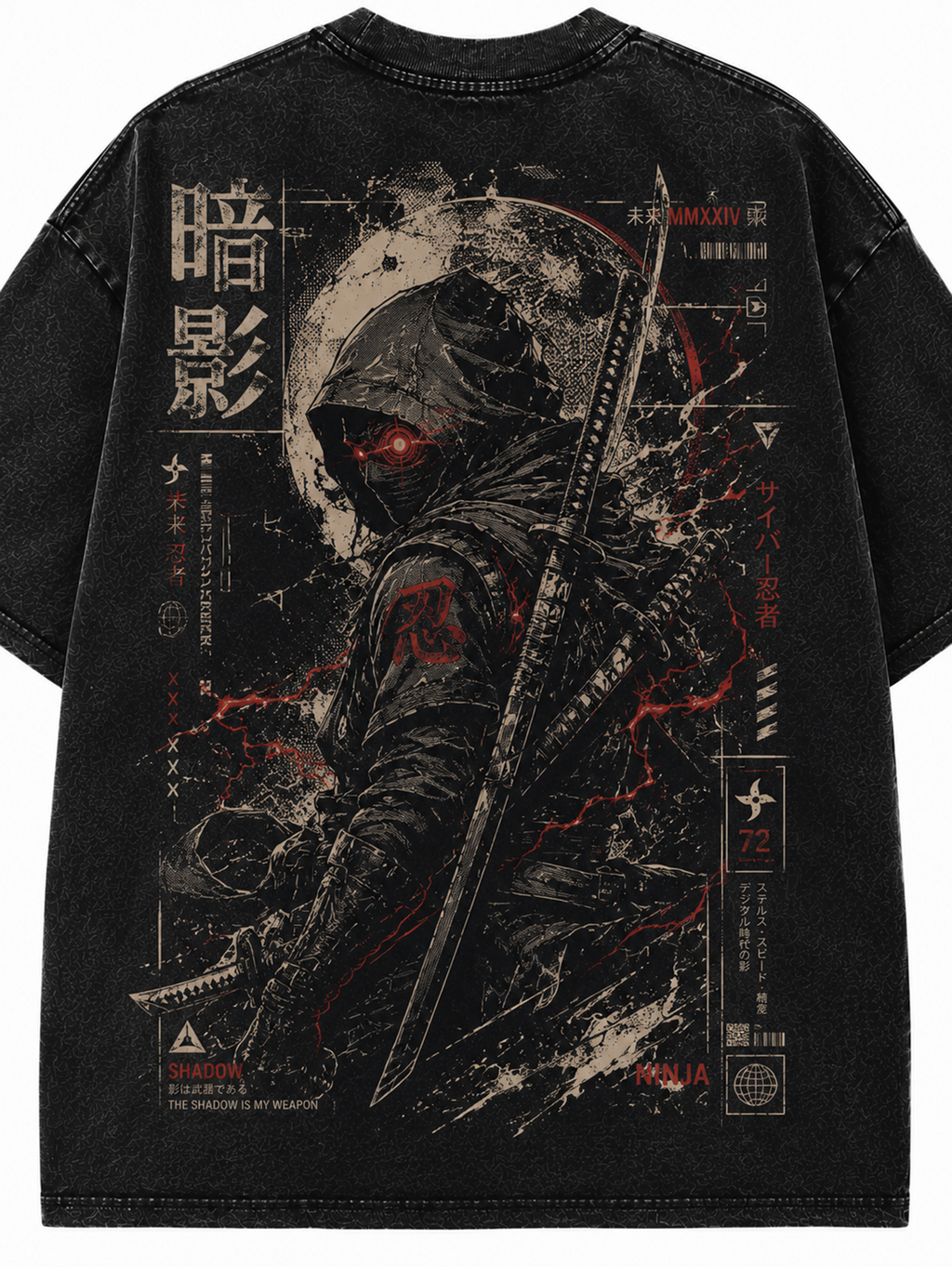 Cyber Ronin Vintage Tee
