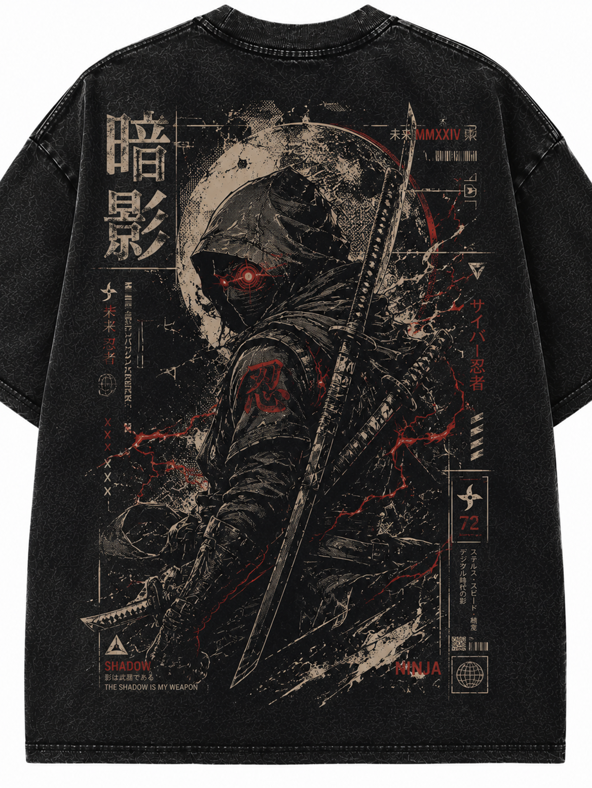 Cyber Ronin Vintage Tee