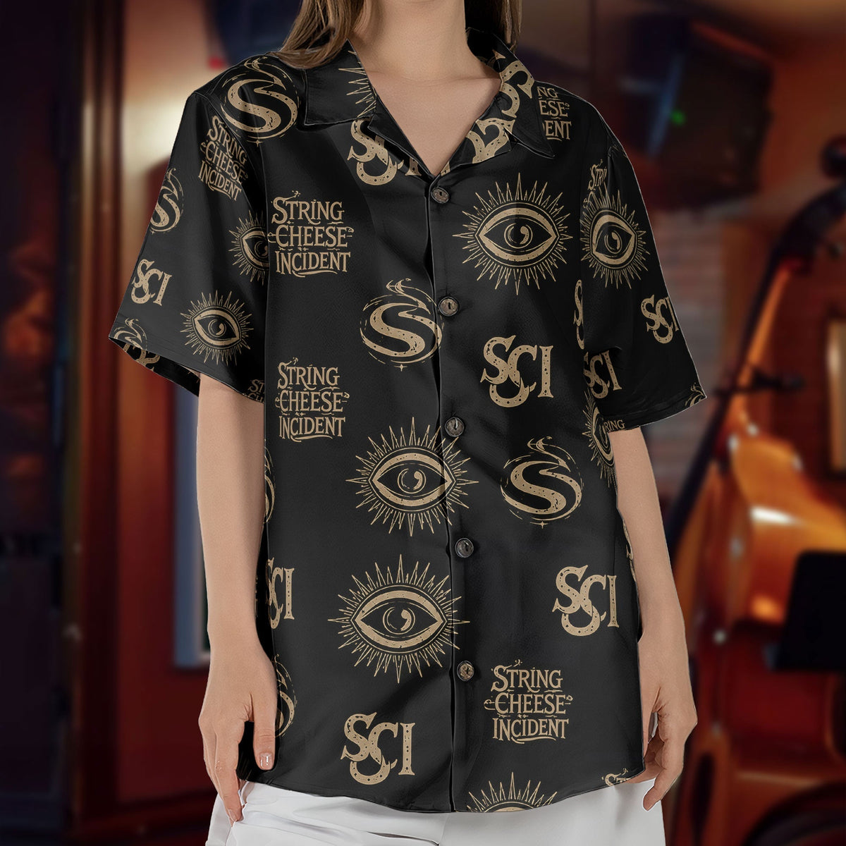The String Cheese Incident Hawaiian Shirt Retro Music Album Art Inspired Unisex Shirt
