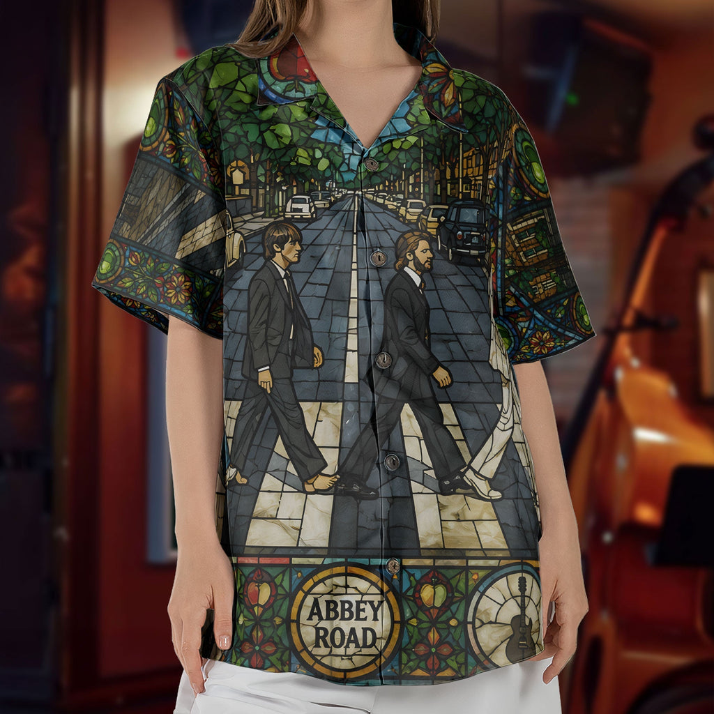 The Beatles Hawaiian Shirt Retro Music Inspired Shirt