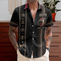 Led Zeppelin Luxury Design Hawaiian Shirt Classic Rock Inspired Black Hawaiian Shirt