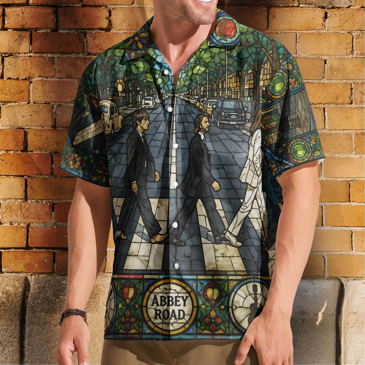 The Beatles Hawaiian Shirt Retro Music Inspired Shirt