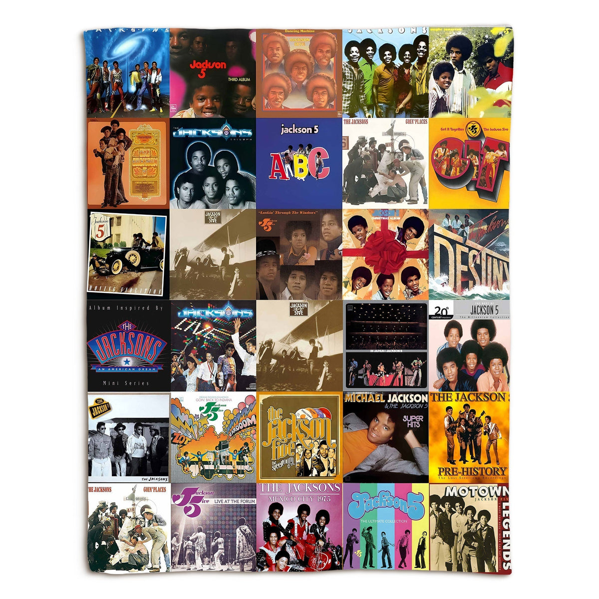 Jackson 5 Sherpa Blanket A Heartwarming Tribute to Motown Magic