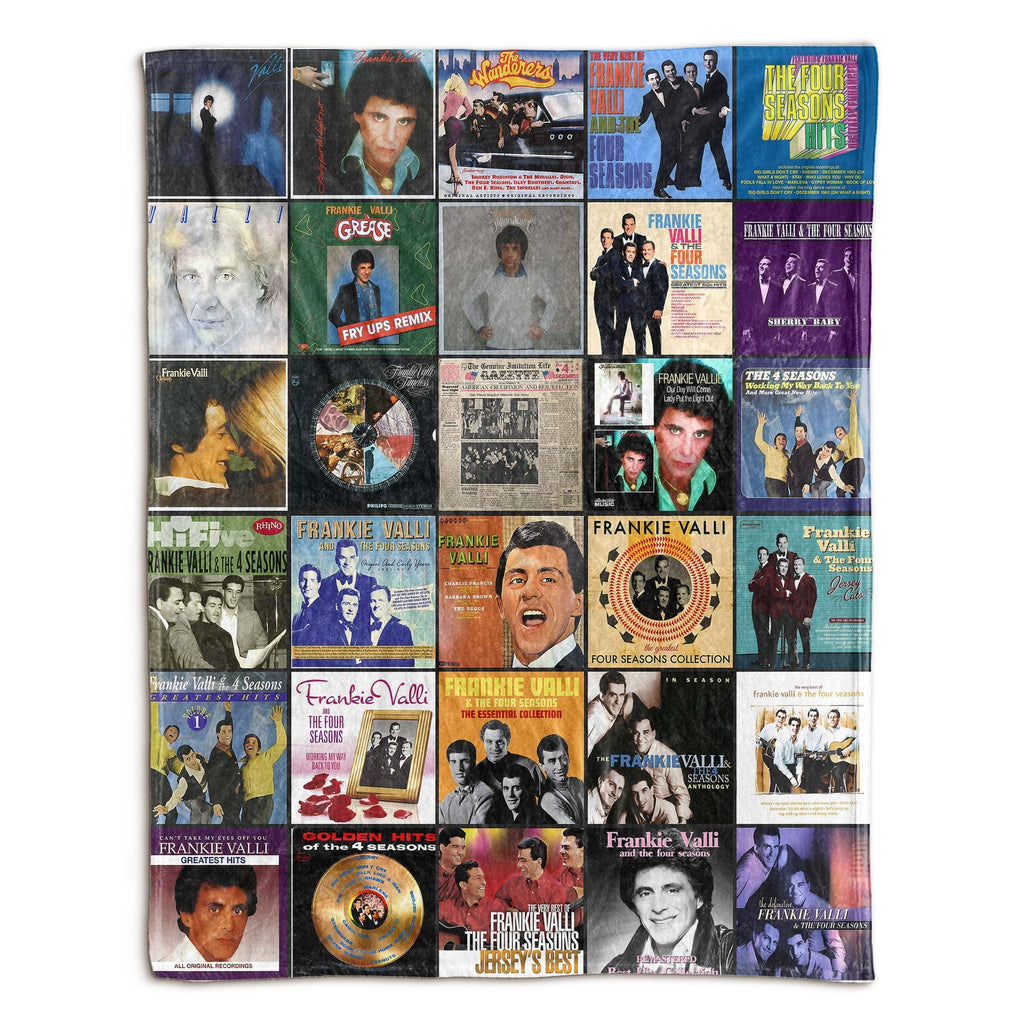 Frankie Valli & The Four Seasons Sherpa Blanket A Nostalgic Harmony for True Fans