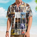 ABBA Album Collage Hawaiian Shirt Retro Music Fan Shirt
