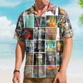 Widespread Panic Hawaiian Shirt Vintage Album Collage Southern Rock Style