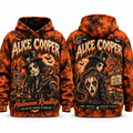 Alice Cooper Horror Portrait Hoodie NY 1