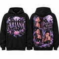Ariana Grande Purple Castle Pumpkin Dangerous Woman After Dark Hoodie for After Dark Pop Fans NDN 1