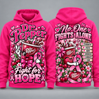 Dr Pepper Pink Ribbon Fight for Hope Hoodie NY 1