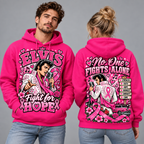 Elvis Presley Pink Ribbon Fight for Hope Hoodie NY 2