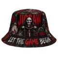Premium Jigsaw Let The Game Begin Horror Graphic Bucket Hat NDN 1