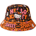 Premium Hello Kitty Sweet And Spooky Halloween Graphic Bucket Hat NDN 1