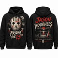 Friday The 13th Jason Voorhees Hoodie NTH1 for Horror Fans Who Love Campfire Terror 1