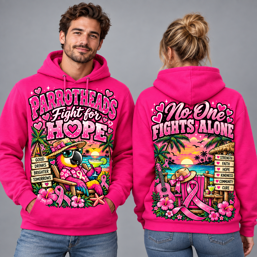 George Strait Pink Ribbon Fight for Hope Hoodie NY 2